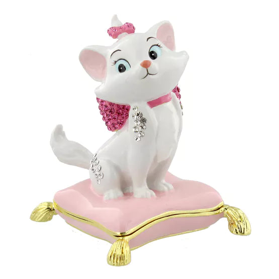 Disney® Marie Trinket Box *NEW* - timeframedclocks