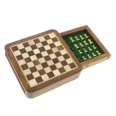 Harvey Makin® Magnetic Chess Board Set *NEW* - timeframedclocks