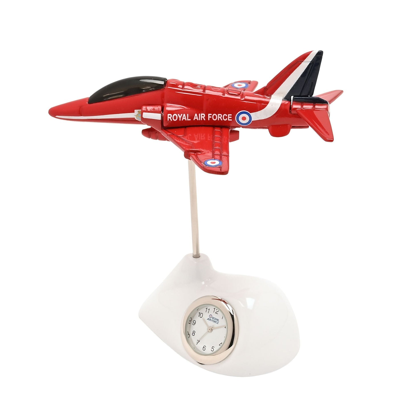 Harvey Makin®. R.A.F Red Arrows Miniature Clock *NEW* - timeframedclocks
