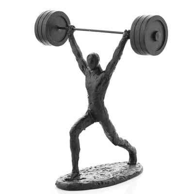 Harvey Makin® Weight Lifting Figurines *NEW PRE-ORDER OCT* - timeframedclocks