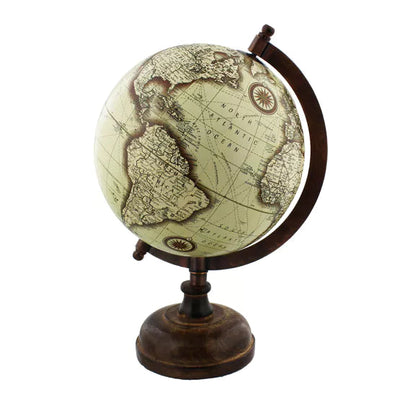 Harvey Makin® Wooden Globe 27cm *NEW* - timeframedclocks