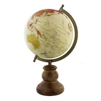 Harvey Makin® Wooden Globe 36cm *NEW* - timeframedclocks