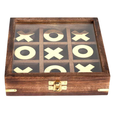 Harvey Makin® Wooden Tic Tac Toe *NEW STOCK DUE* - timeframedclocks