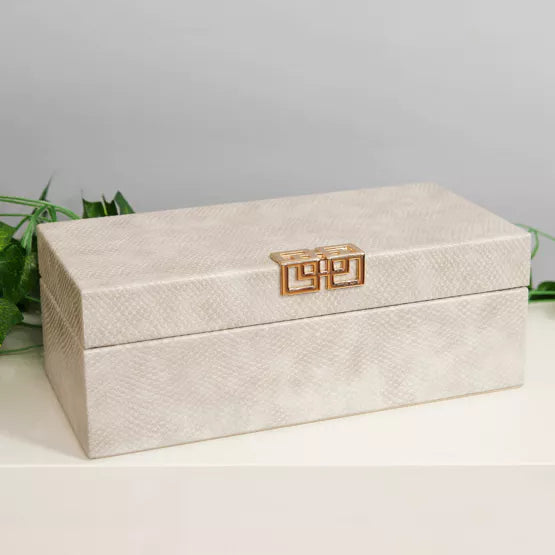 Hestia® Large Snakeskin Jewellery Box *NEW* - timeframedclocks