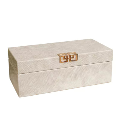 Hestia® Large Snakeskin Jewellery Box *NEW* - timeframedclocks