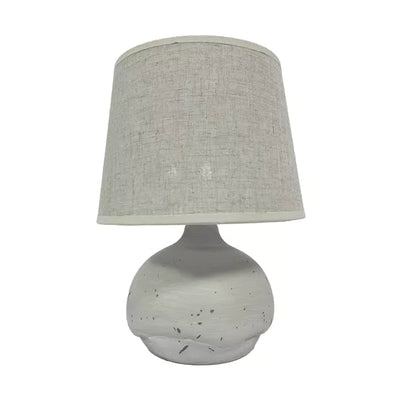 Hestia® Natural Flecked Lamp - 33cm *NEW* - timeframedclocks