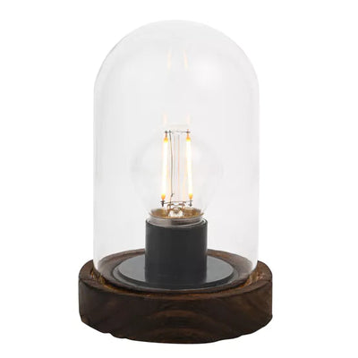 Hestia® Small LED LIght Up Glass Dome *NEW* - timeframedclocks