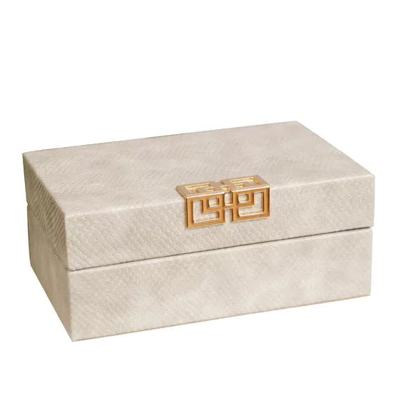 Hestia® Small Snakeskin Jewellery Box *NEW* - timeframedclocks