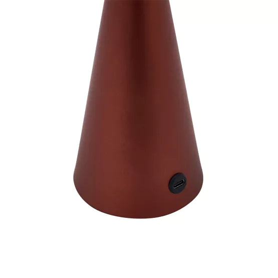 Hestia® Tall Ruby Red Mushroom USB LED Light *NEW* - timeframedclocks