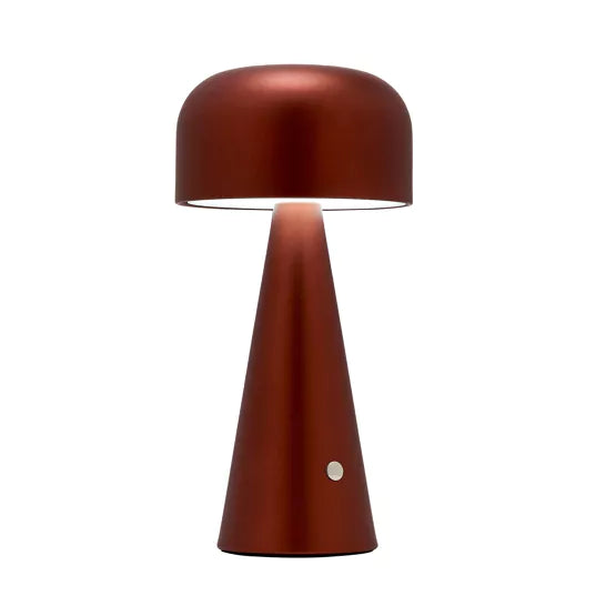 Hestia® Tall Ruby Red Mushroom USB LED Light *NEW* - timeframedclocks