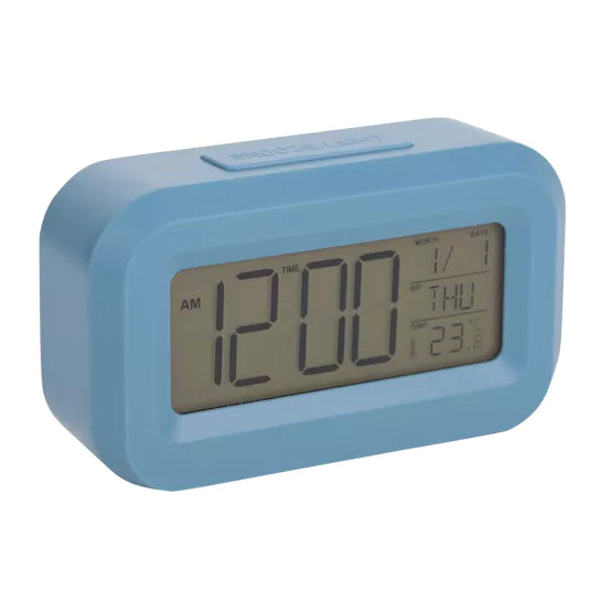 Hometime Brights Travel LED Clock - Blue *NEW* - timeframedclocks