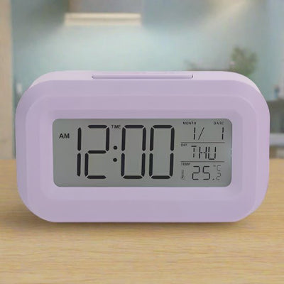 Hometime Brights Travel LED Clock - Purple *NEW* - timeframedclocks