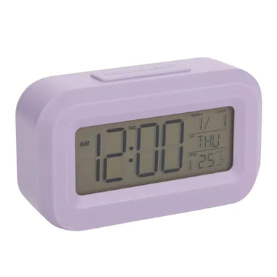 Hometime Brights Travel LED Clock - Purple *NEW* - timeframedclocks