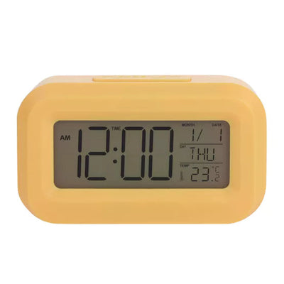 Hometime Brights Travel LED Clock - Yellow *NEW* - timeframedclocks