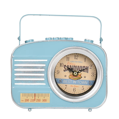 Hometime. Retro Radio Mantel Clock *NEW COMING SOON* - timeframedclocks