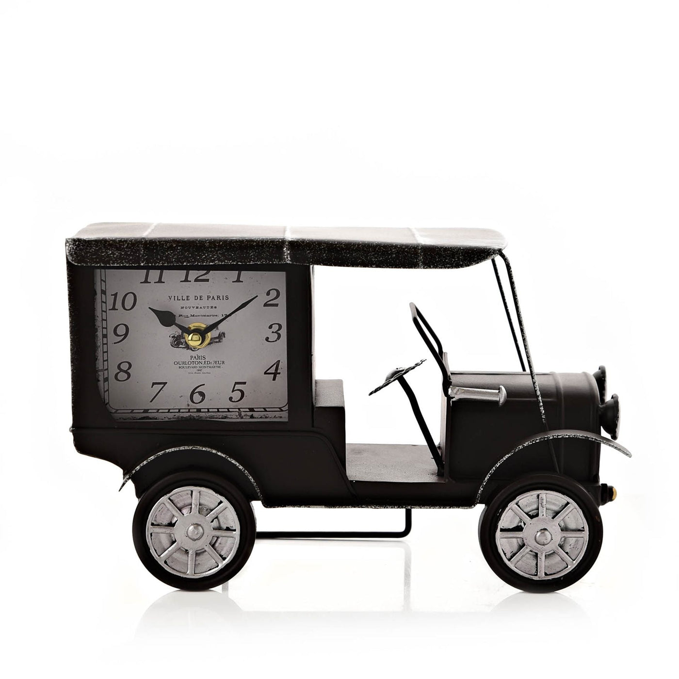 Hometime. Vintage Cab Mantel Clock *NEW* - timeframedclocks