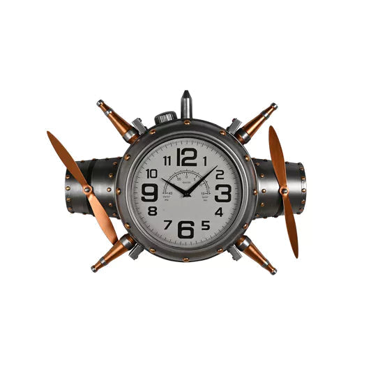 Hometime® Aviation Wall Clock *NEW* - timeframedclocks