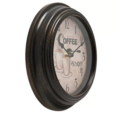 Hometime® Coffee Shop Wall Clock *NEW PRE-ORDER NOV* - timeframedclocks