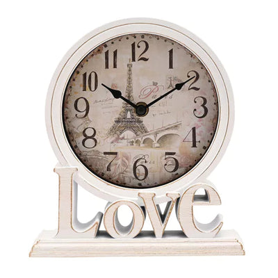 Hometime® Love Pairs Mantel Clock *NEW PRE-ORDER LATE OCT* - timeframedclocks