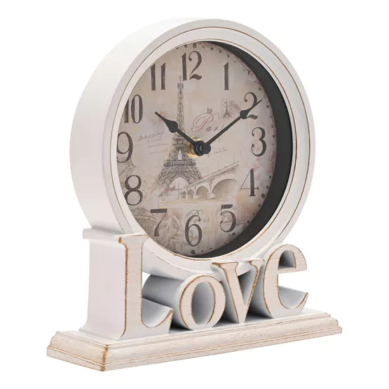 Hometime® Love Pairs Mantel Clock *NEW PRE-ORDER LATE OCT* - timeframedclocks