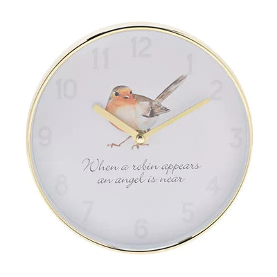 Hometime® Robin Wall Clock *NEW* - timeframedclocks