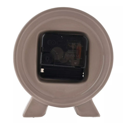 Interval® Ceramic Mantle Clock - Biscuit *NEW PRE-ORDER DEL LATE JAN* - timeframedclocks