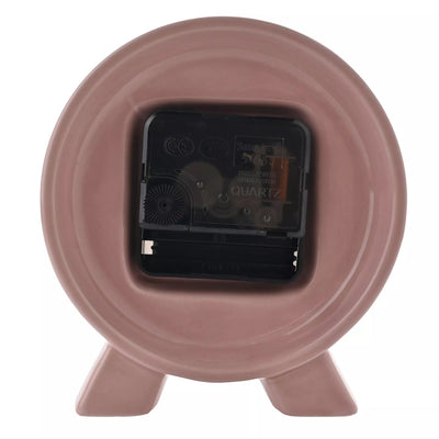 Interval® Ceramic Mantle Clock - Pink Clay *NEW PRE-ORDER DEL LATE JAN* - timeframedclocks