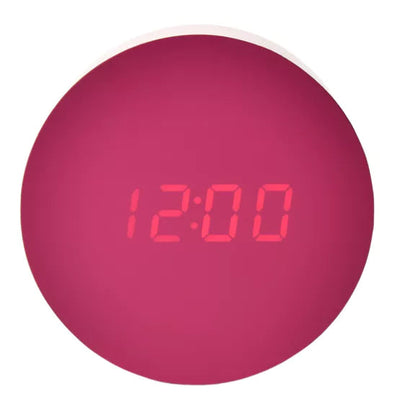 Interval® LED Alarm Clock Pink *NEW* - timeframedclocks