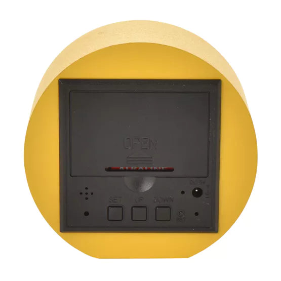 Interval® LED Alarm Clock Yellow *NEW* - timeframedclocks