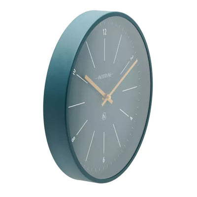 Interval® Metal Wall Clock (32cm) Emerald *NEW* - timeframedclocks