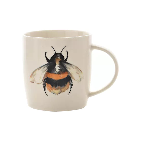 Meg Hawkins. Bee Mug & Coaster Set *AWAITING STOCK* - timeframedclocks