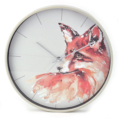 Meg Hawkins. Fox Wall Clock *NEW* - timeframedclocks