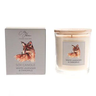 Meg Hawkins. Soy Wax Candle Fox *NEW* - timeframedclocks