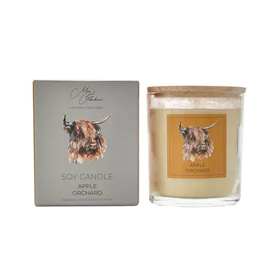 Meg Hawkins. Soy Wax Candle Highland Cow *NEW* - timeframedclocks