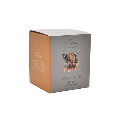 Meg Hawkins. Soy Wax Candle Highland Cow *NEW* - timeframedclocks