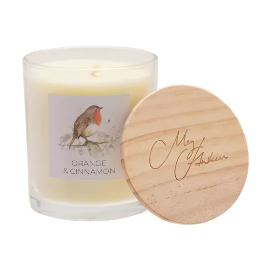 Meg Hawkins. Soy Wax Candle Robin - timeframedclocks