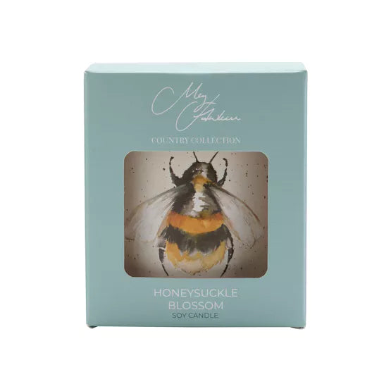 Meg Hawkins. Soy Wax Ceramic Candle Bee *NEW* - timeframedclocks