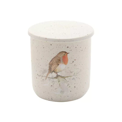 Meg Hawkins. Soy Wax Ceramic Candle Robin *NEW* - timeframedclocks