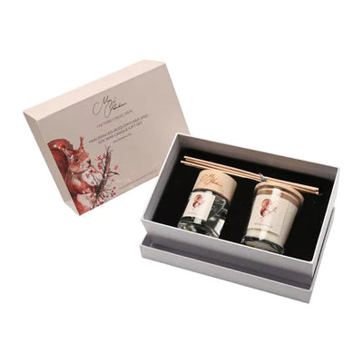 Meg Hawkins. Squirrel Mini Candle & Diffuser Gift Set *NEW* - timeframedclocks