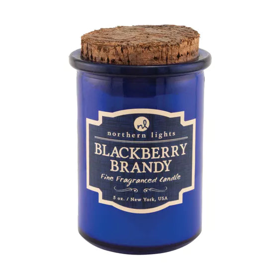 Northern Lights. 5oz Candle Spirit Jar - Blackberry Brandy *NEW* - timeframedclocks