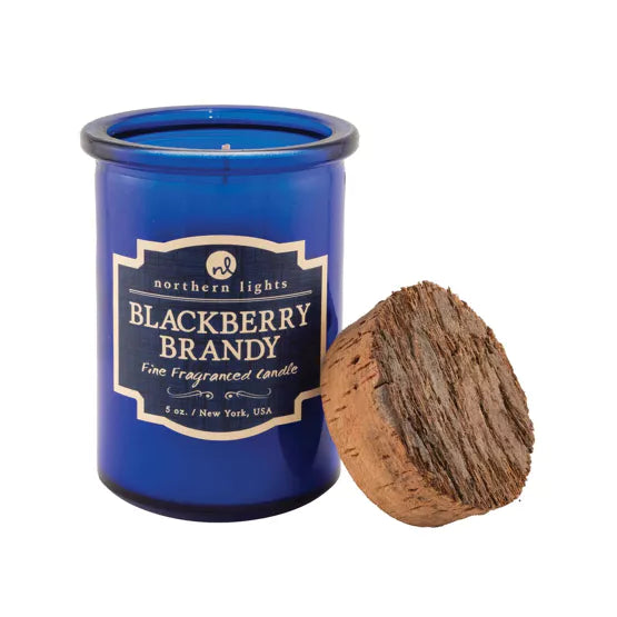 Northern Lights. 5oz Candle Spirit Jar - Blackberry Brandy *NEW* - timeframedclocks