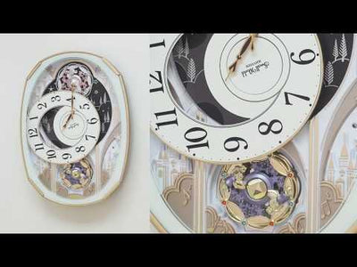 Rhythm Magic Motion Clock Rotating Pendulum