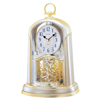 Rhythm Twist Pendulum Mantel Clock *NEW* - timeframedclocks