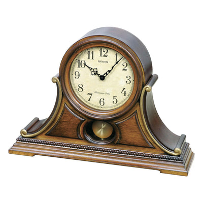 Rhythm Wooden Mantel Clock *NEW STOCK DUE SOON* - timeframedclocks