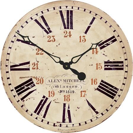 Roger Lascelles London. Scottish Caledonian Railway Wall Clock ...