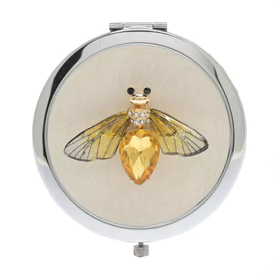 Sophia® Bee Compact Mirror *NEW* - timeframedclocks