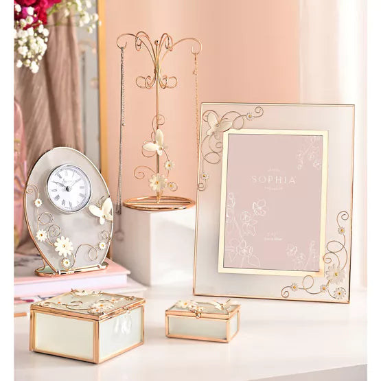 Sophia® Classic Champagne Meadow Jewellery Holder *NEW* - timeframedclocks