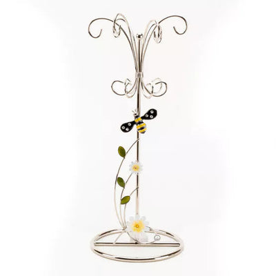 Sophia® Classic Glass & Wire Bumblebee Jewellery Holder *NEW* - timeframedclocks