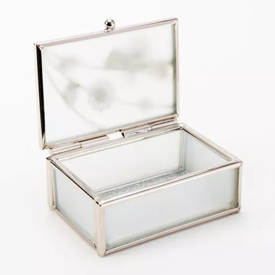 Sophia® Classic Glass & Wire Bumblebee Rectangle Trinket Box *NEW* - timeframedclocks