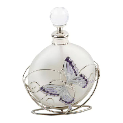 Sophia® Glass & Wire Butterfly Perfume Bottle *NEW* - timeframedclocks